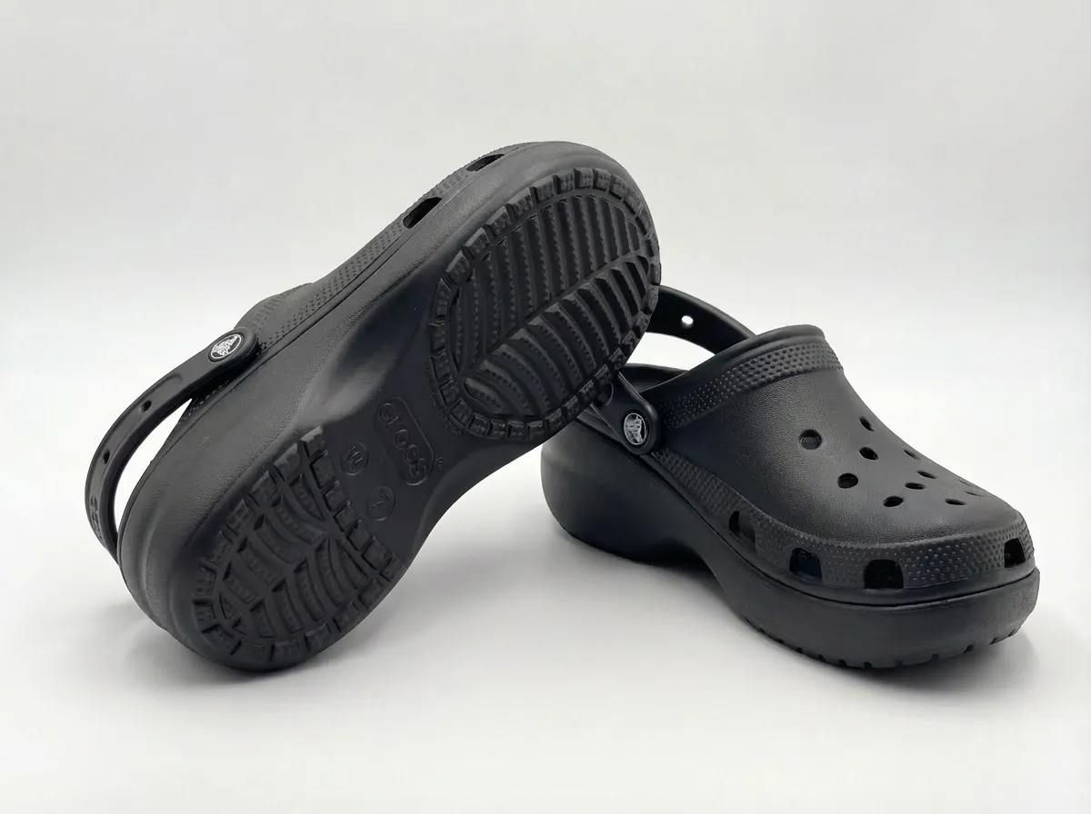 Black Crocs product